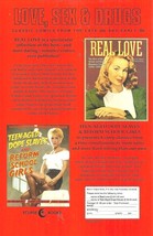 Eclipse Comics 1989 Flyer - Love Sex &amp; Drugs b/w Dr Watchstop Adventures - £0.77 GBP