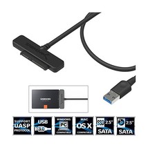 Sabrent USB 3.0 to SSD / 2.5-Inch SATA Hard Drive Adapter [Optimized For... - $24.00