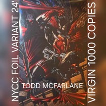 2024 Spawn 1 NM MX NYCC Virgin Foil 1000 3D Mocca Art McFarlane 2006 For... - £60.72 GBP