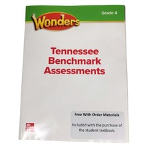 Wonders Tennessee Benchmark Assessments Grade 4 2020 Mcgraw Homeschool Reading - £14.95 GBP