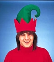 Jingle Bell Santa&#39;s Helper Elf Hat Goofy Hats Christmas Costumes - £3.99 GBP