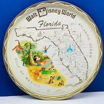 Walt Disney World vintage tray mickey mouse gulf mexico pooh donald duck... - $39.55