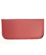 NEW Soft Safety Eyeglasses Glasses Red Case Pouch With Cleaning Cloth 16... - $4.55