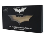 DC Comics Batman Limited Edition The Dark Knight Replica Batarang RARE LE - $79.99