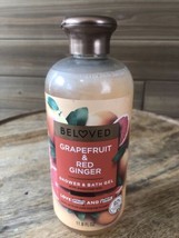 Beloved Grapefruit Oil &amp; Red Ginger Shower &amp; Bath Gel Body Wash 11.8 OZ - £18.35 GBP