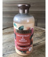 Beloved Grapefruit Oil &amp; Red Ginger Shower &amp; Bath Gel Body Wash 11.8 OZ - £18.25 GBP