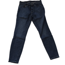 Calvin Klein Jeans Women Size 10 Skinny Dark Blue Stretch Straight Jeans - $18.30