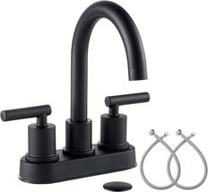 VXV Bathroom Sink Faucet 4 Inch 2 Handle Centerset Utility Lavatory Vanity - £28.31 GBP