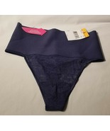 Maidenform Lace - Shaping - Thong Panties -Womens Everyday- Navy - Small - £12.57 GBP