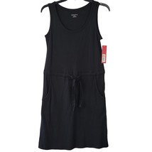 Merona Black Midi Sleeveless Casual Shift Classic Scoop Neck NEW Womens Size XS - $10.80