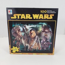 Star Wars Chewbacca Milton Bradley (MB) 100 pc. Jigsaw Puzzle, 2005, 10&quot;... - £6.75 GBP