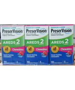 NEW 24 Pack Bausch + Lomb PreserVision AREDS 2 Formula Mixed Berry Flavor 60 pc - $100.00