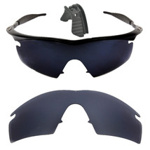 Replacement Lenses for-Oakley M Frame Strike  steath black /nose clip nose pad - £11.15 GBP