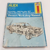 Haynes Audi 100 All Models 1969-May 1977 1760CC &amp; 1871CC Woorkshop Repai... - £10.03 GBP