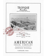American Chair Co (1950) Tropique Rattan Furniture Catalog * Mid Century... - £34.73 GBP
