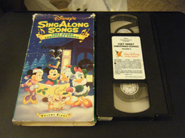 Disneys Sing Along Songs - Very Merry Christmas Songs (VHS, 2000) - £7.24 GBP