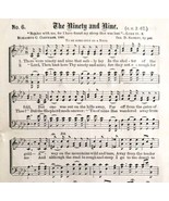 1883 Gospel Hymn The Ninety And Nine Sheet Music Victorian Religious ADB... - $14.99