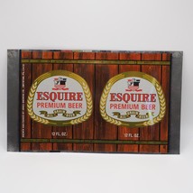 Esquire Premium All Grain Unrolled 12oz Beer Can Flat Sheet Magnetic - £19.45 GBP
