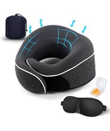 Travel Neck Pillow, Best Memory Foam Pillow Head Support Soft Adjustable... - $7.74