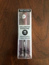 Revlon ColorStay Overtime 16HR Liquid Lip Color-270 Relentless Raisin - £6.85 GBP