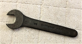 Williams 1/2&quot; Single Open End Machinist Wrench 601 USA - $12.29