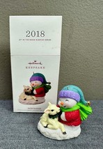 HALLMARK Keepsake 2018 Snow Buddies Ornament 21st in Series - $19.79