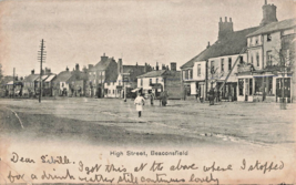 Beaconsfield Buckinghamshire England~High STREET-STOREFRONTS~1904 Photo Postcard - £5.53 GBP
