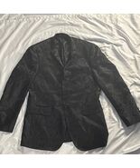 Tazio Italy Men’s Black Jacquard Sports Coat Suit Jacket sz 42R - €77,41 EUR
