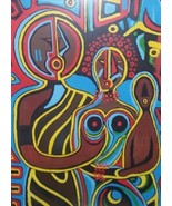 1971 Signed &amp; Numbered 17/200 ADEMOLA OLUGEBEGOLA &quot;FAMILY&quot; Afrocentric A... - $10,893.41 CAD