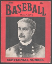 Baseball Magazine 6/1939-Abner Doubleday-Baseball&#39;s1st pro team-Cincinnati Re... - £163.62 GBP