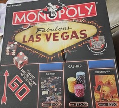 Monopoly Fabulous Las Vegas Edition Board Game 2003 USAopoly - $40.00