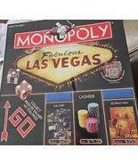 Monopoly Fabulous Las Vegas Edition Board Game 2003 USAopoly - $40.00