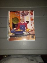 &quot;My Familys Favorites&quot; Vintage Cookbook by QVC Host MARY BETH ROE Spiral Bound  - £7.86 GBP
