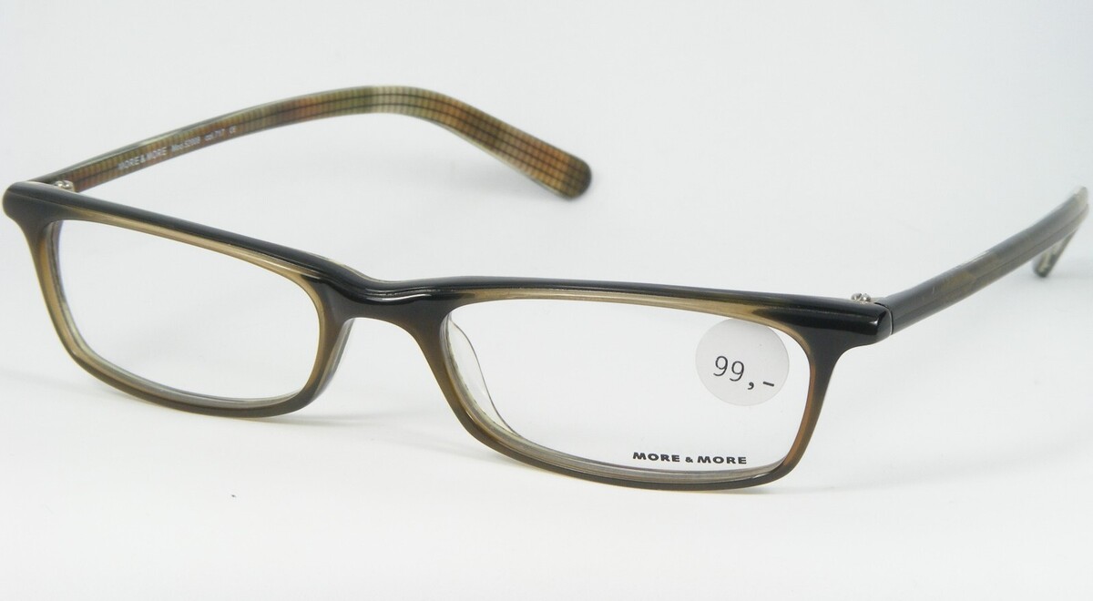 MORE &amp; MORE 52008 717 Olive Brillenfassung 51-18-140mm Deutschland - $56.41