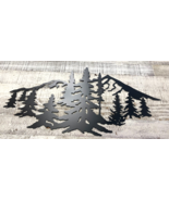 Arizona Mountain Scene - Metal Wall Art - Satin Black Painted Finish 36&quot;... - €94,53 EUR
