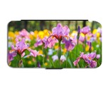 Flower Irises Samsung Galaxy S24 Flip Wallet Case - $19.90