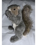 Folkmanis Realistic Plush Full Body GRAY SQUIRREL 12” Hand Puppet - $450.47 MXN