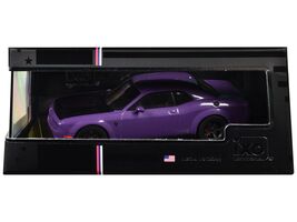 2018 Dodge Challenger SRT Demon Plum Crazy Metallic with Matt Black Hood... - $38.93 CAD