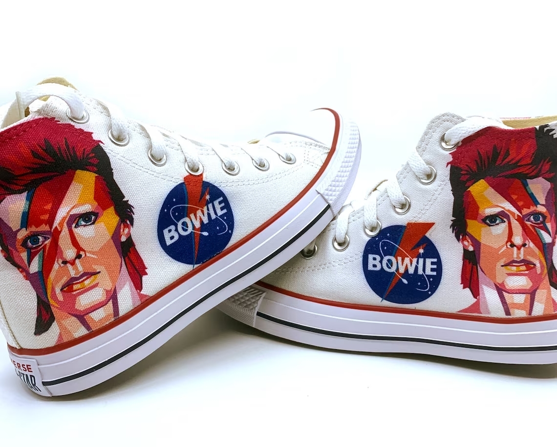 David bowie converse shoes sales