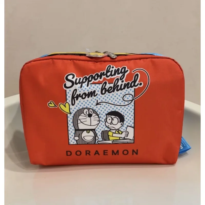 Kawaii Doraemon Anime Cartoon Large Capacity Skincare Makeup Storage Bag - £19.41 GBP