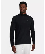Nike Men&#39;s Size XXL Golf Dri-FIT ADV Tour 1/2-Zip Long Sleeve Top Black ... - $102.88 CAD