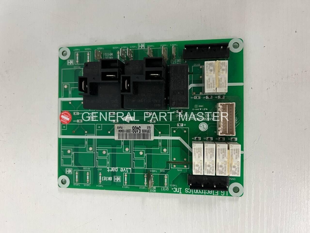 GENUINE OEM LG Range Oven Relay Control Board EBR80595408 - $73.26