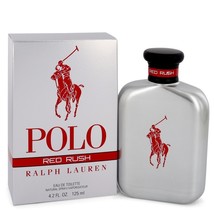 Polo Red Rush by Ralph Lauren Eau De Toilette Spray 6.7 oz - £104.67 GBP