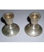 Duchin Creation Sterling Silver Candlesticks Set Of 2 - $129.99