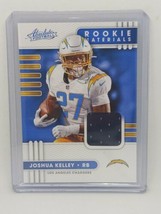 2020 Panini Absolute Rookie Materials Joshua Kelley Los Angeles Chargers #40 - £3.15 GBP