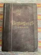 RARE Horton Gilmore Mcwilliams Hardware Tool Catalog 1889 Original - £776.71 GBP