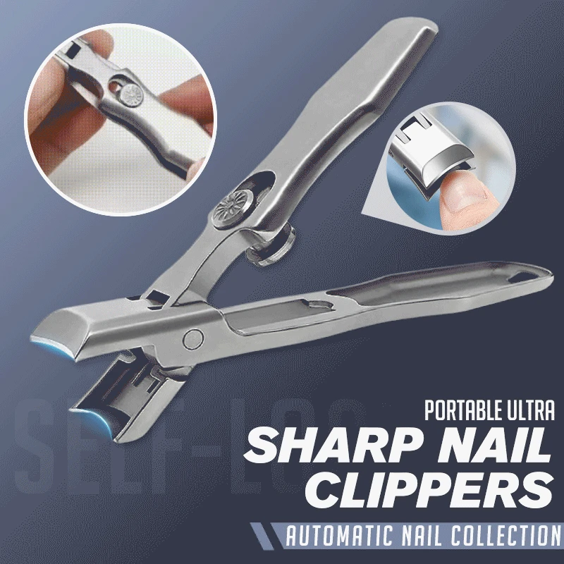 Sporting Portable Ultra A Nail Clippers Travel Fingernail Cutter Stainless Steel - £23.51 GBP