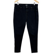 Lularoe Jeans Womens 32 Black Charcoal Denim Stretch Comfort Waist Skinn... - £31.07 GBP