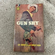 Gun Shy Western Paperback Book by Joseph Chadwick Action Gold Medal 1963 - £9.58 GBP