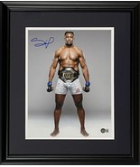 FRANCIS NGANNOU Autograph SIGNED 11x14 UFC PHOTO FRAMED BECKETT WITNESSED - £139.86 GBP